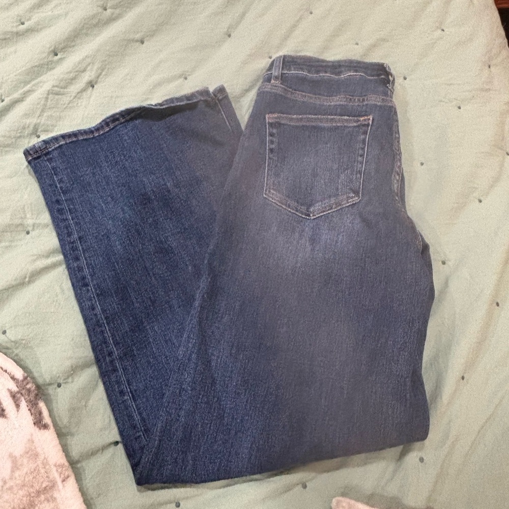 Oneso low rise wide leg jean